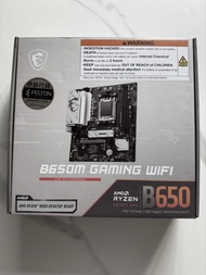 MSI B650主機板 + AMD Ryzen 7 7500F CPU + Cooler Master GX650火牛