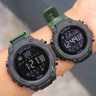 Jam Tangan Sport Skymax 2026 Digital Jam Renang Tahan Air Fitur Lengkap Tali Rubber