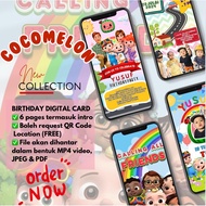KAD HARI JADI DIGITAL | COCOMELON DIGITAL CARD | KAD JEMPUTAN DIGITAL