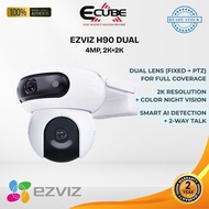 Ezviz H90 Dual Lens (4MP + 4MP) Dual Rotation Pan/Tilt Two Way Talk Color Night Vision WiFi Outdoor 