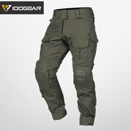 IDOGEAR Tactical G3 Pants Elastic Breathable Outdoors Training Hiking Camping Cargo Tactical Combat 