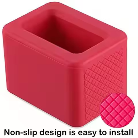 Universal Car Safety Belt Buckle Holder Silicon Buckle Protective Cover Auto Seat Belt in Upright Po