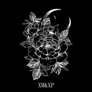 Sold Out Immediately Yingyue Begonia Half Sleeve Herbal Tattoo Waterproof Sticker Long Lasting Semi-