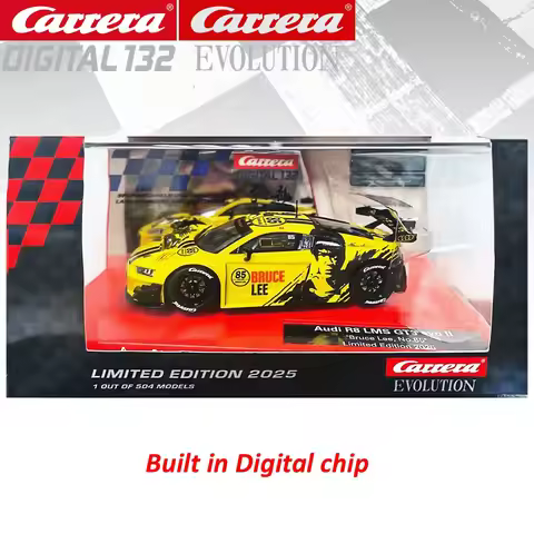 Carrera Slot Car Digital132/124 Audi R8 LMS GT3 evo II Bruce Lee No.80 Limited Edition 32095/24002/E