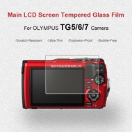 Tempered Glass Film for Olympus Tough TG5 TG-5 TG-6 TG6 TG7 TG-7 Camera LCD Screen Protector