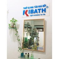 Kibath Mirror With Frame 50x70 cm