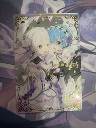 Re:從零開始異世界生活 蕾姆 爱蜜莉雅 Emilia & Rem 閃卡