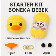 KNITTING STUDIO - CROCHET STARTER KIT BEGINNER DUCK KNITTING PACKAGE