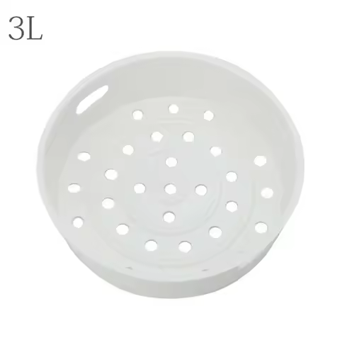 3/4/5L Steamer Basket Food Grade Plastic Steaming Rack Applicable Rice Cooker Steamer Rack Steamer G