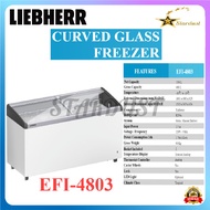 LIEBHERR EFI-4803 Curve Glass Freezer/Freezer Kaca Cembung/Freezer Box