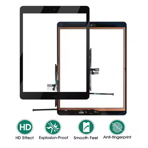 For iPad 9 9th Gen 2021 A2603 A2604 iPad9 10.2 LCD Outer Touch Screen Digitizer Front Glass Display 