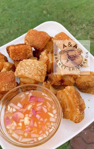 A&A Special Bagnet Chicharon 120grams per pack original & spicy