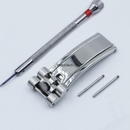 Screw Stainless Steel Clasp Buckle Link for Rolex JUBILEE DATEJUST GMT Watch Band Bracelet 20MM 21MM