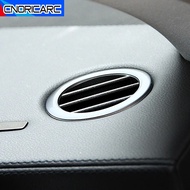 Car Accessories Dashboard Air Conditioning Outlet Circle Vent Ring Trim For Mercedes Benz CLS W218 C