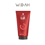 Schwarzkopf TAFT LOOKS V12 POWER GEL ชวาร์สคอฟ ทัฟท์ เจลจัดแต่งทรงผม สูตรวี 12 พาวเวอร์ เจล 150 มล.