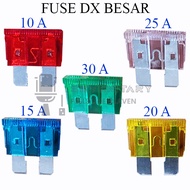 FUSE FUSE DX LARGE PLUG FUSE 10A 15A 20A 25A 30A