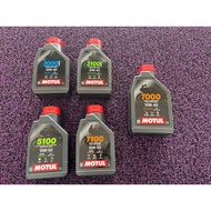 💯% ORIGINAL MOTUL 4T MOTOR OIL 3000/3100/5100/7000(1.2L)/7100