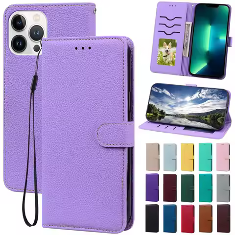 Magnetic Wallet Leather Flip Case For Xiaomi Redmi 6A 6 5 Plus 7A 4A 4X Note 4 5 6 7 Pro Case For Re