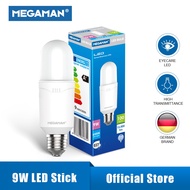 PUTIH MEGAMAN LED STICK Bulb 9W 12W 15W Bulb Daylight Cool White White Watt Fitting E27 9Watt Light 
