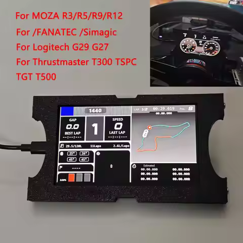 Simulated Racing Instrument Speed Display For ETS2&ATS Euro Truck Horizon Racing Simulator PC USB