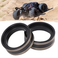 RC Clamp Ring  2PCS Brass Internal Beadlock Improved Stability Glossy for 1/18 Crawler