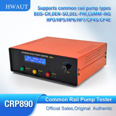 CRP890 Common Rail Pump Tester Simulator for CP1,CP2,CP3,HP3.HP4.HP5.HP6.P4E.HP7,HP0 BOSCH DENSO DEL