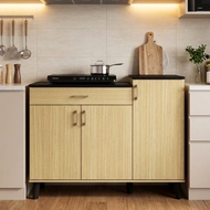 gas cabinet kitchen/  Furniture Direct kabinet FRED Melamine tile top kitchen gas cabinet