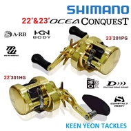 SHIMANO 2022' & 2023' OCEA CONQUEST JIGGING REEL
