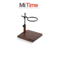 MHW-3BOMBER Adjustable Coffee Drip Station Vintage Pour Over Espresso Dripper Stand Removable Rack and Non-Slip Base