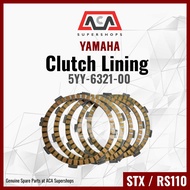 STX/RS110 Clutch Lining ( 5YY-6321-00 ) (YAMAHA GENUINE PARTS)
