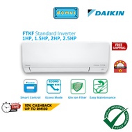 Daikin Inverter Air Conditioner 1HP 1.5HP 2.0HP 2.5HP Aircond Penghawa Dingin Air Cond 冷气机 FTKF FTKF