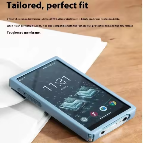 fiio jm21 Player MP3 Protective Case PU Leather Anti Slip Case Easy Disassemble FiiO SK-JM21 Music P