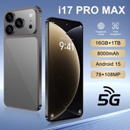 2025 New i17 Pro max 16GB+1TB Global version smartphone 7.3inch HD dual SIM