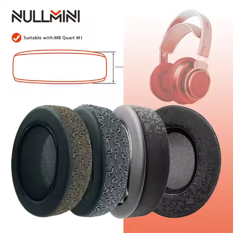 NullMini Replacement Earpads for MB Quart M1 Headphones Ear Cushion Earmuffs Headset