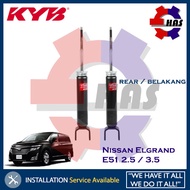 Nissan Elgrand E51 2.5 / 3.5 KYB Japan Rear Absorber BELAKANG (2pcs)