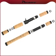 [Phenovo] Cork Rod Handle Grips Cork Handle Grips with Reel Seat Rod Building Repair