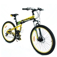 Fitness Concept:  Nordictrack Folding Bike 26" with Shimano Gear (Yellow or Grey)