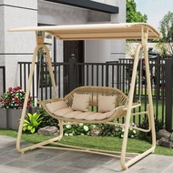 Rocking Chair Outdoor Patio Garden Balcony Outdoor Hammock Hanging Chair