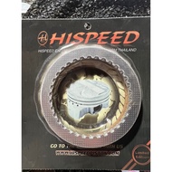 HISPEED CLUTCH LINING WITH CLUTCH PLATE WAVE125/XRM125/Rs125