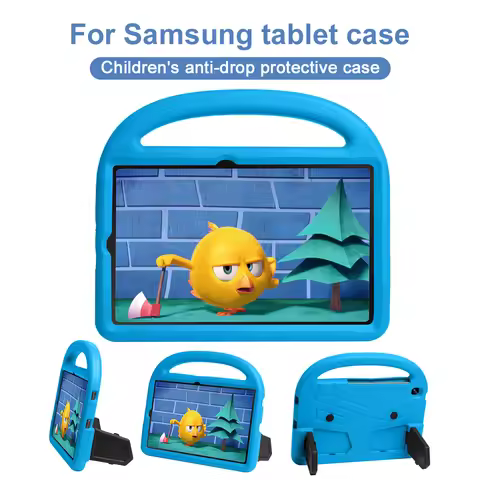 EVA Kids Pink Safe Case For Samsung Tab A9 Tab S6 Lite P610 P615 P613 Tab A8 Tab A9 Plus Shockproof 