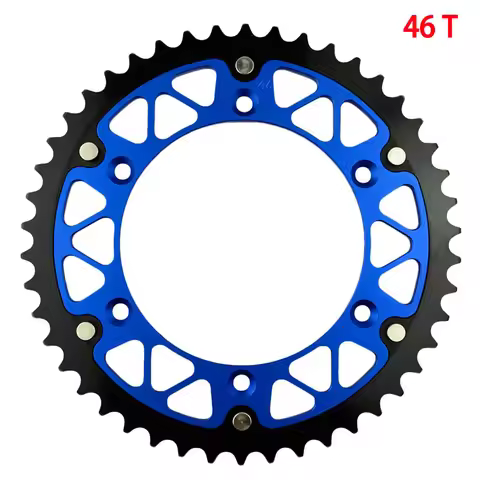 Motorcycle 520 45T 46T 47T 48T 49T 51T 52T Rear Sprocket For YAMAHA TTR230 YZ450R YZ250 YZ125 WR450F