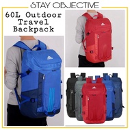 60L Large Capacity Waterproof Backpack Beg Hiking Bag Military Daki Gunung Camping Tactical Bagpack 