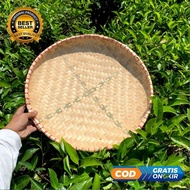 Tampah Bambu Size 45cm / Tampah Tumpeng / Cempeh Bambu / Nyiru Bambu