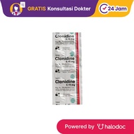 Clonidine 0.15 mg 10 Tablet - Obat Jantung - Halodoc
