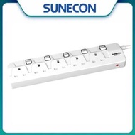 新而光 - (SESE-5) 13A 五位獨立開關安全拖板(連3米線) 防雷拖板 | 電源插座 | 排插