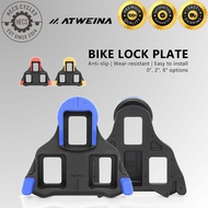 ATWEINA SH10 SH11 12 SPD SL Cleats Set Road Bike Cleats Compatible with Shimano SPD SL Shoes