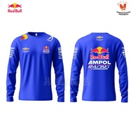Tshirt Baju Kaos Lengan Panjang Team Redbull Ampol Racing