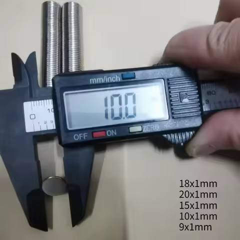 N52 20x1 18x1 15x1 9*1 10*1 8*1 standard size Magnet neodymium Magnets Nickle Generate round Ebick S
