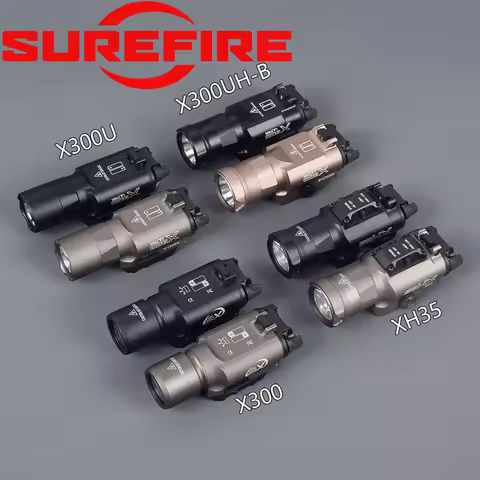 SureFire LOGO X300 Ultra XH35 X300UH-B Tactical Pistol Gun Scout Light Torch For Glock 17 18 19 Airs