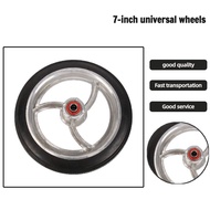 7-Inch Universal Wheels: Designed to Replace 7-Inch Medical Wheels, Wheelchair Wheels, and Hand Cart
